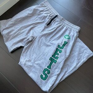 NFL Gray Lounge Pants New York Jets Official Bottoms